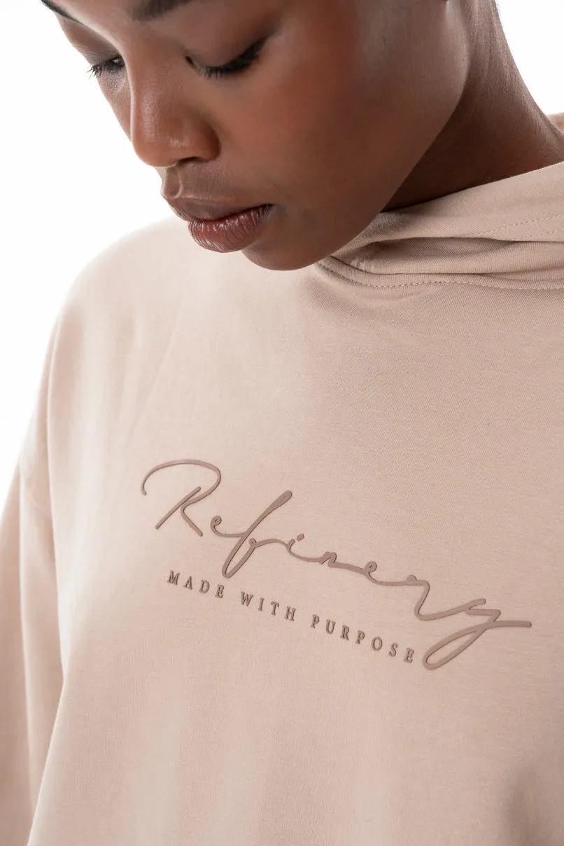 Branded Sweater _ 145625 _ Stone sold by Refinery product image thumbnail 5
