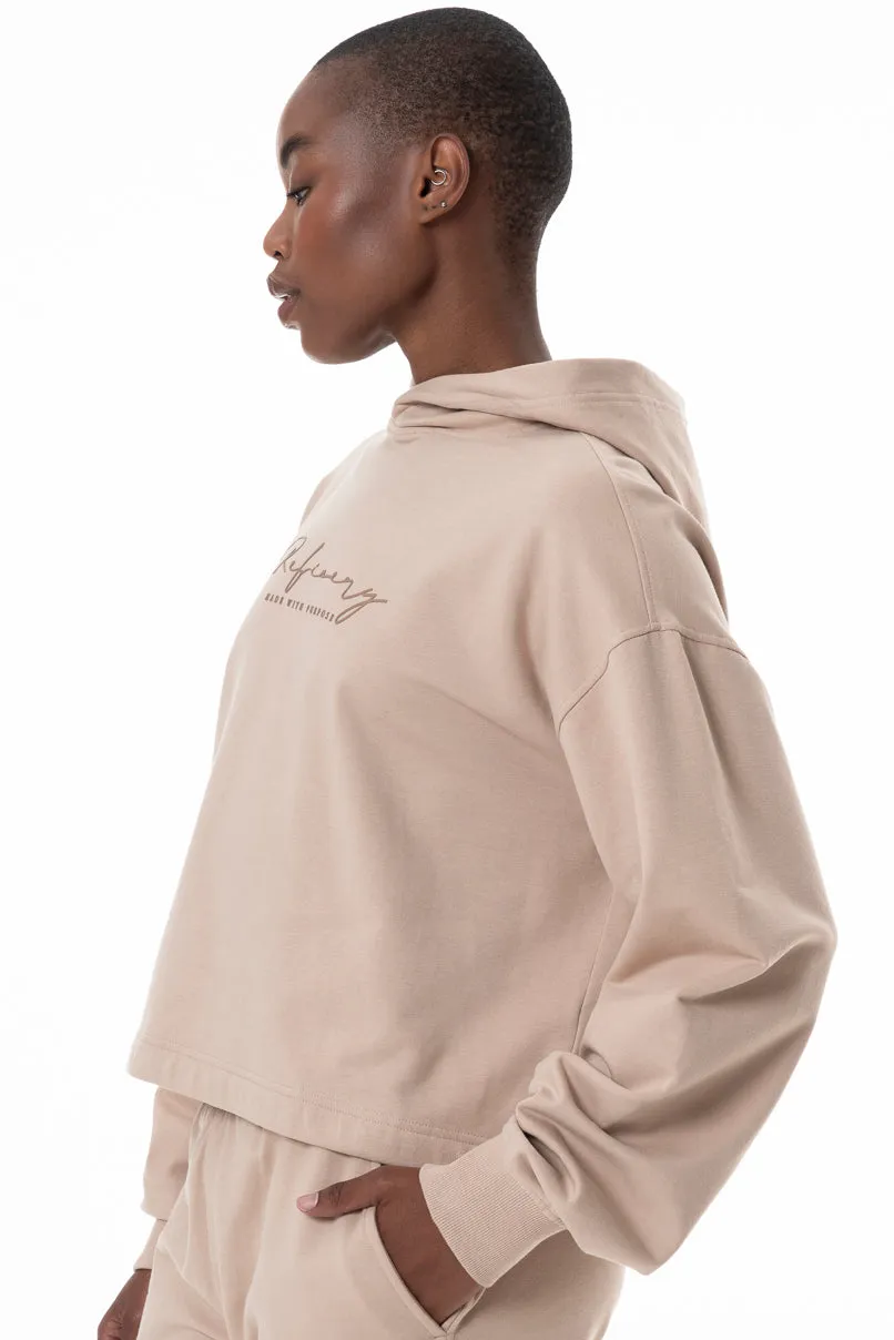 Branded Sweater _ 145625 _ Stone sold by Refinery product image thumbnail 3