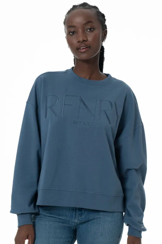 Sweat Top _ 145638 _ Blue sold by Refinery