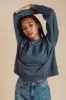 Sweat Top _ 145638 _ Blue sold by Refinery