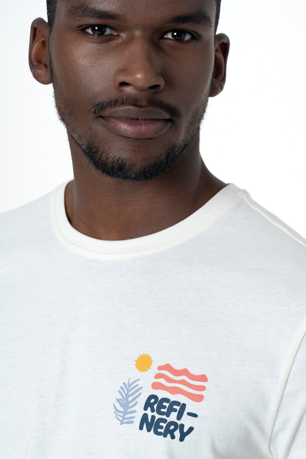 Branded T-Shirt _ 142520 _ Off White sold by Refinery product image thumbnail 5