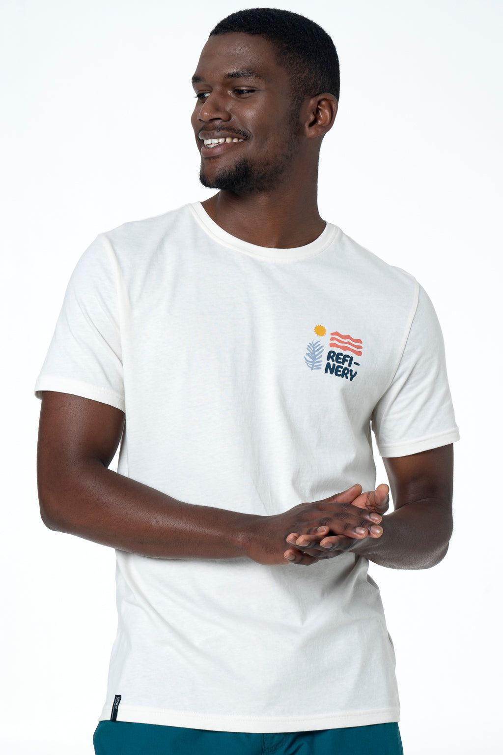 Branded T-Shirt _ 142520 _ Off White sold by Refinery