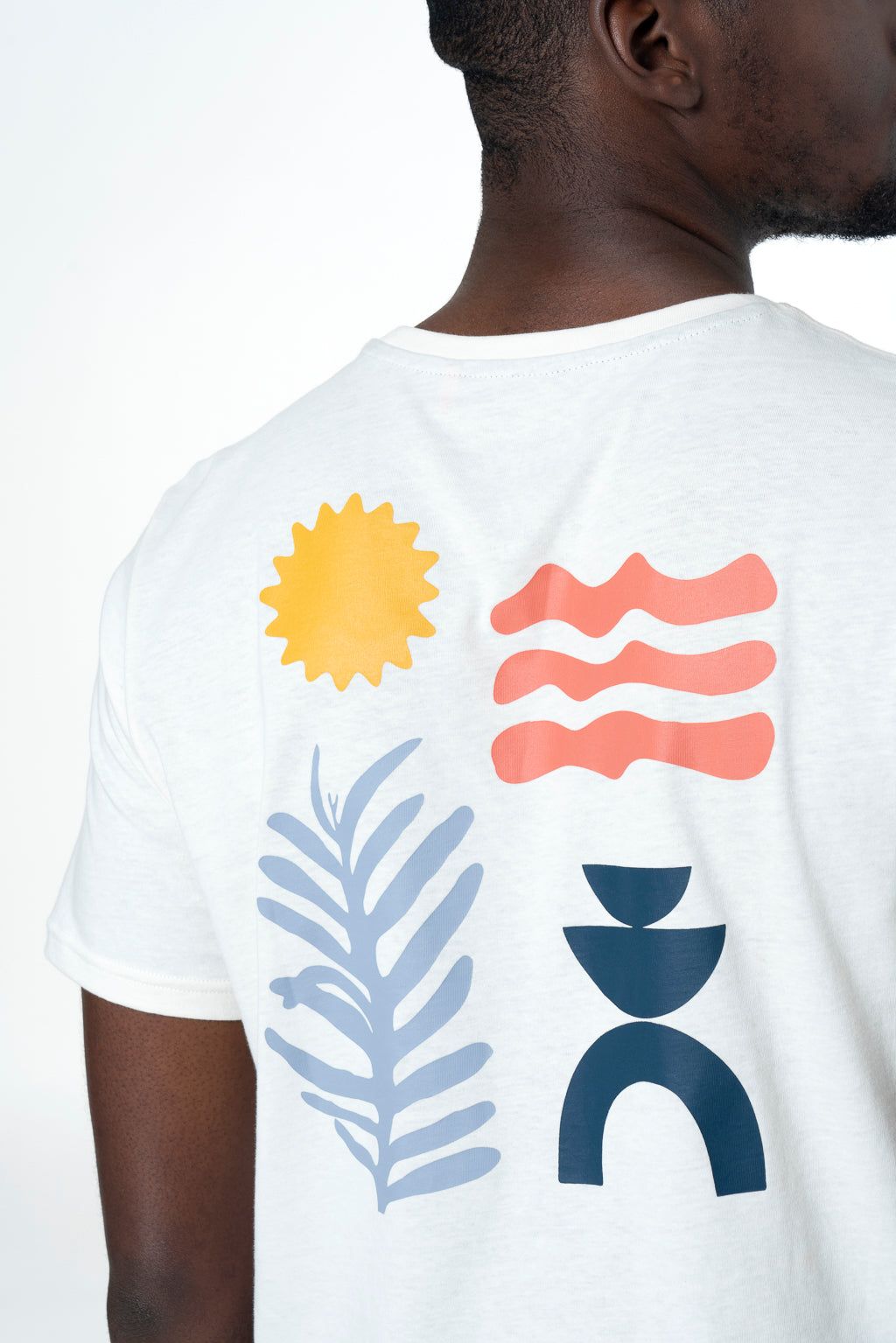 Branded T-Shirt _ 142520 _ Off White sold by Refinery product image thumbnail 4