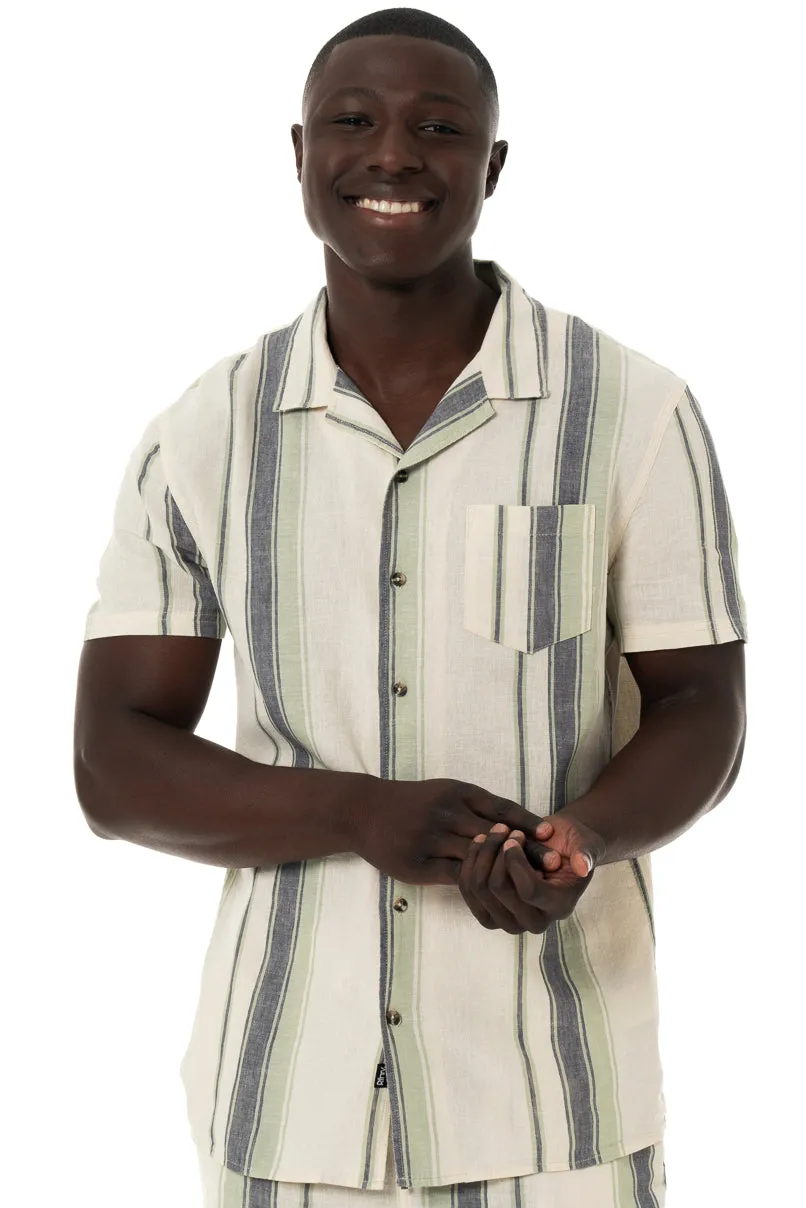 Linen Shirt _ 150421 _ Off White sold by Refinery product image thumbnail 4