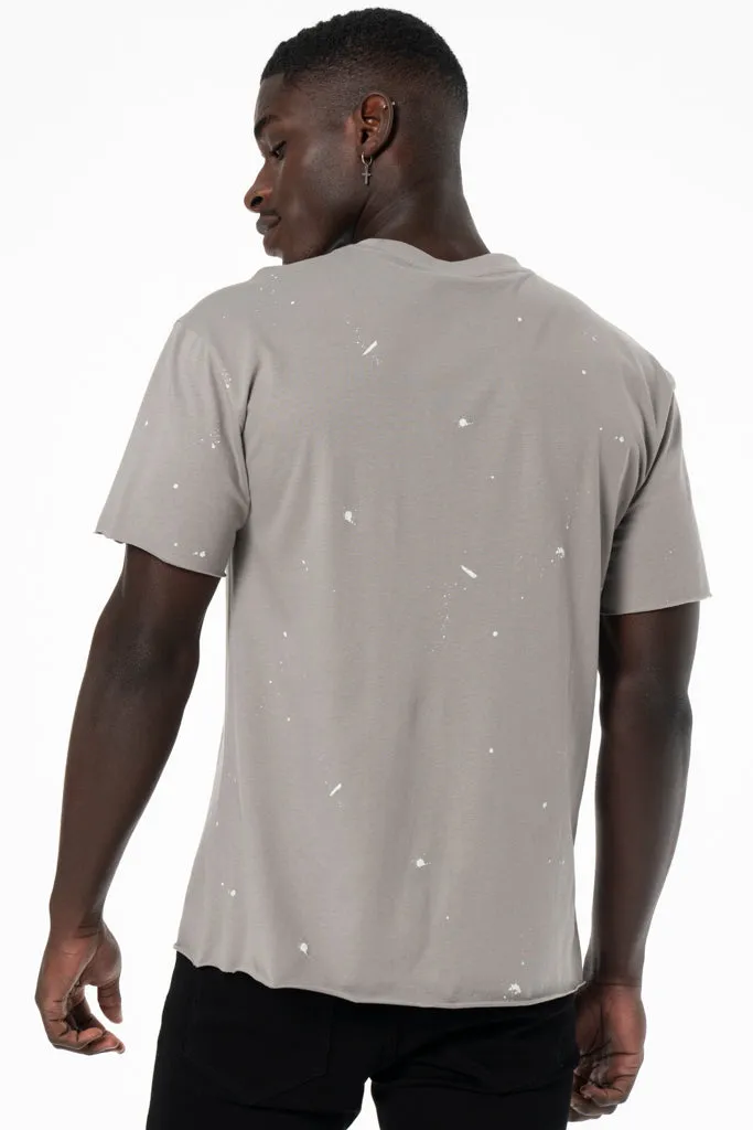 Branded T-Shirt _ 140505 _ Grey sold by Refinery product image thumbnail 4