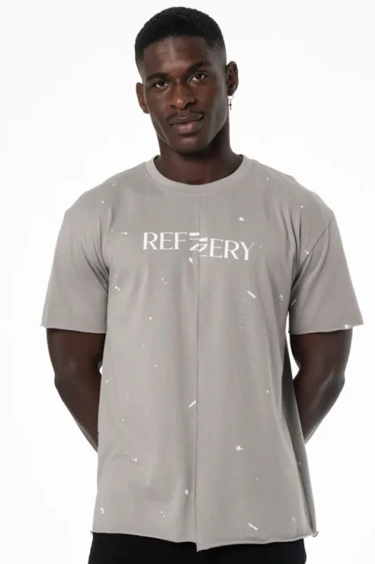 Branded T-Shirt _ 140505 _ Grey sold by Refinery