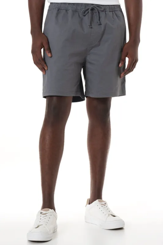 Pull On Shorts _ 150439 _ Dark Grey sold by Refinery