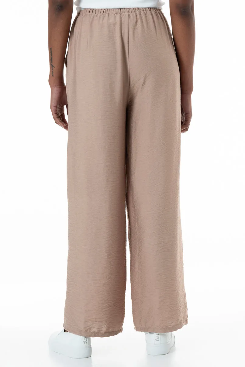 Elasticated Pants _ 152035 _ Taupe sold by Refinery product image thumbnail 3
