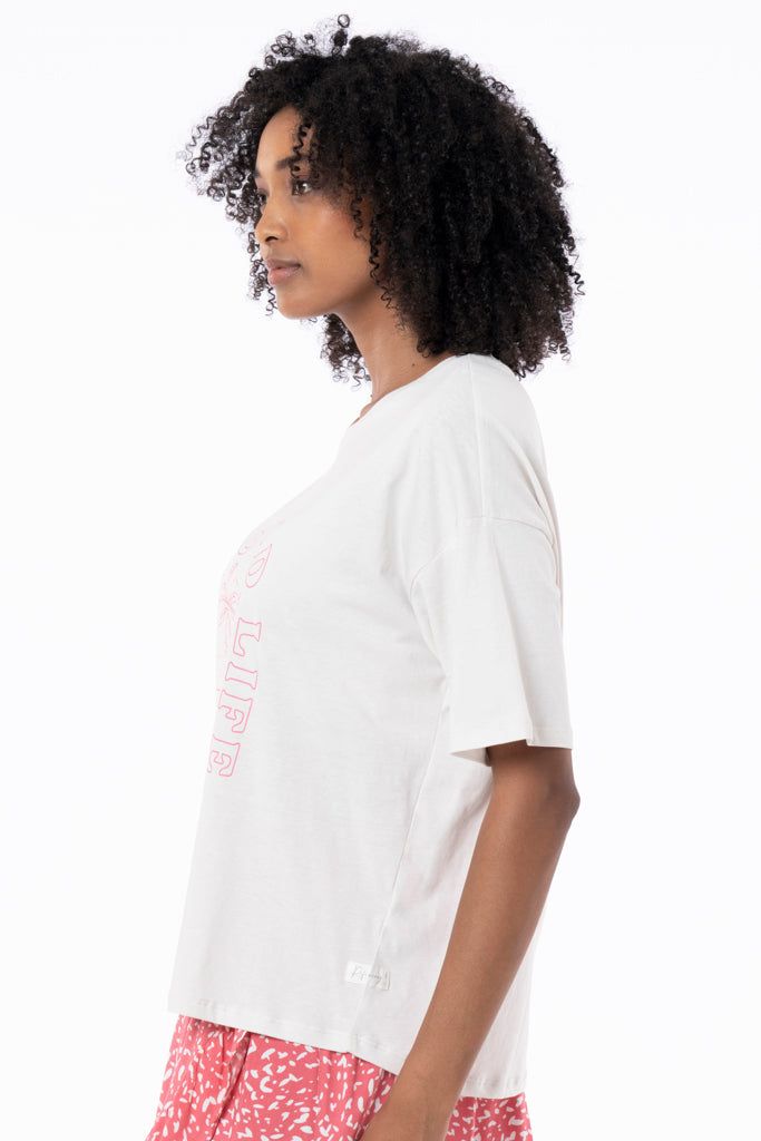 Boyfriend T-Shirt _ 132619 _ Grey sold by Refinery product image thumbnail 3