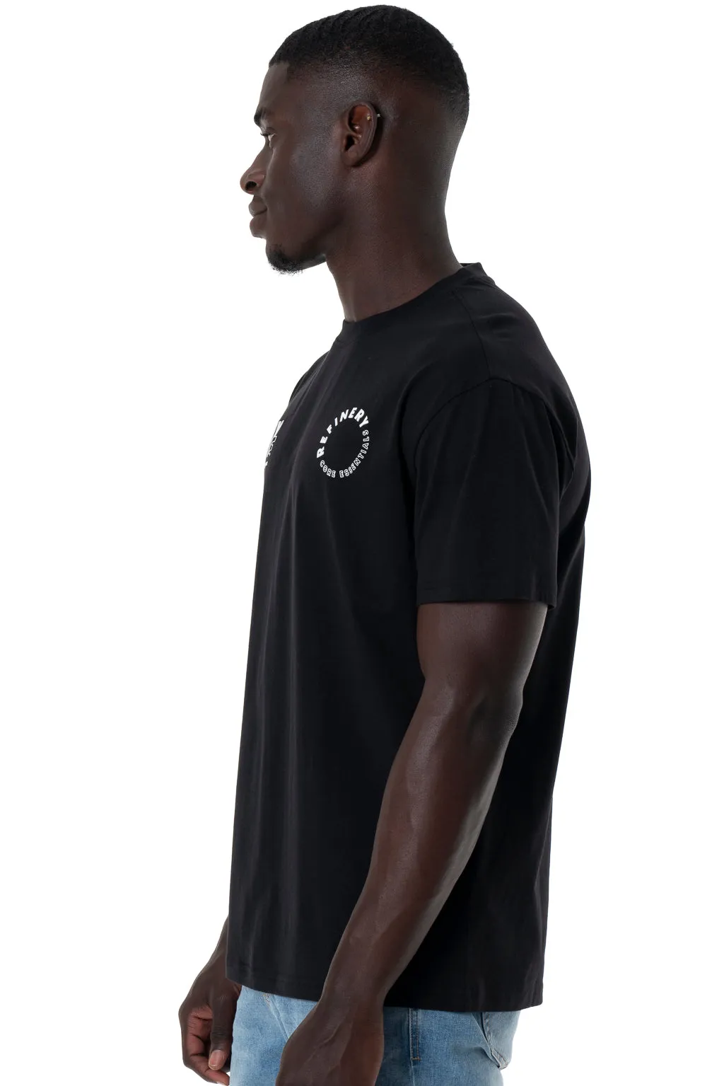 Branded T-Shirt _ 143315 _ Black sold by Refinery product image thumbnail 2