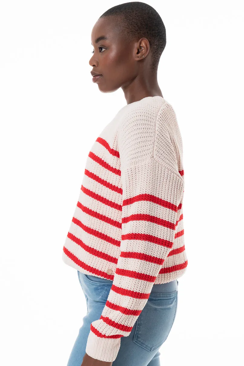 Chenille Jumper _ 145656 _ Red sold by Refinery product image thumbnail 3