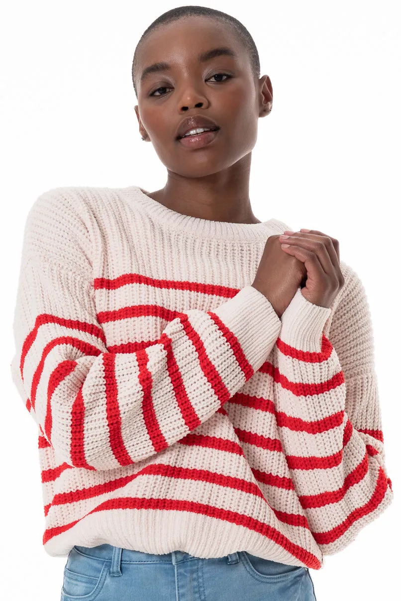 Chenille Jumper _ 145656 _ Red sold by Refinery product image thumbnail 5