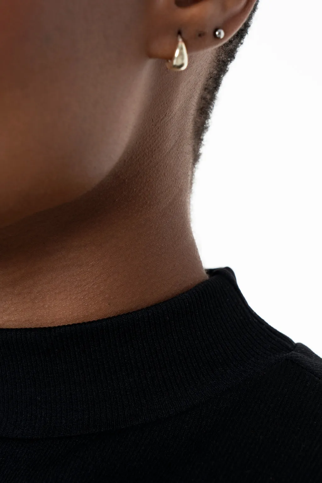 Hi-Neck Bodysuit _ 143197 _ Black sold by Refinery product image thumbnail 4