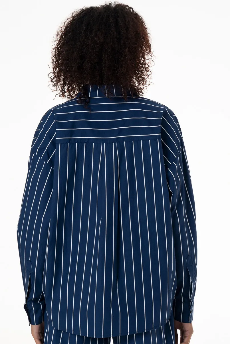 Poplin Shirt _ 152504 _ Ink sold by Refinery product image thumbnail 3