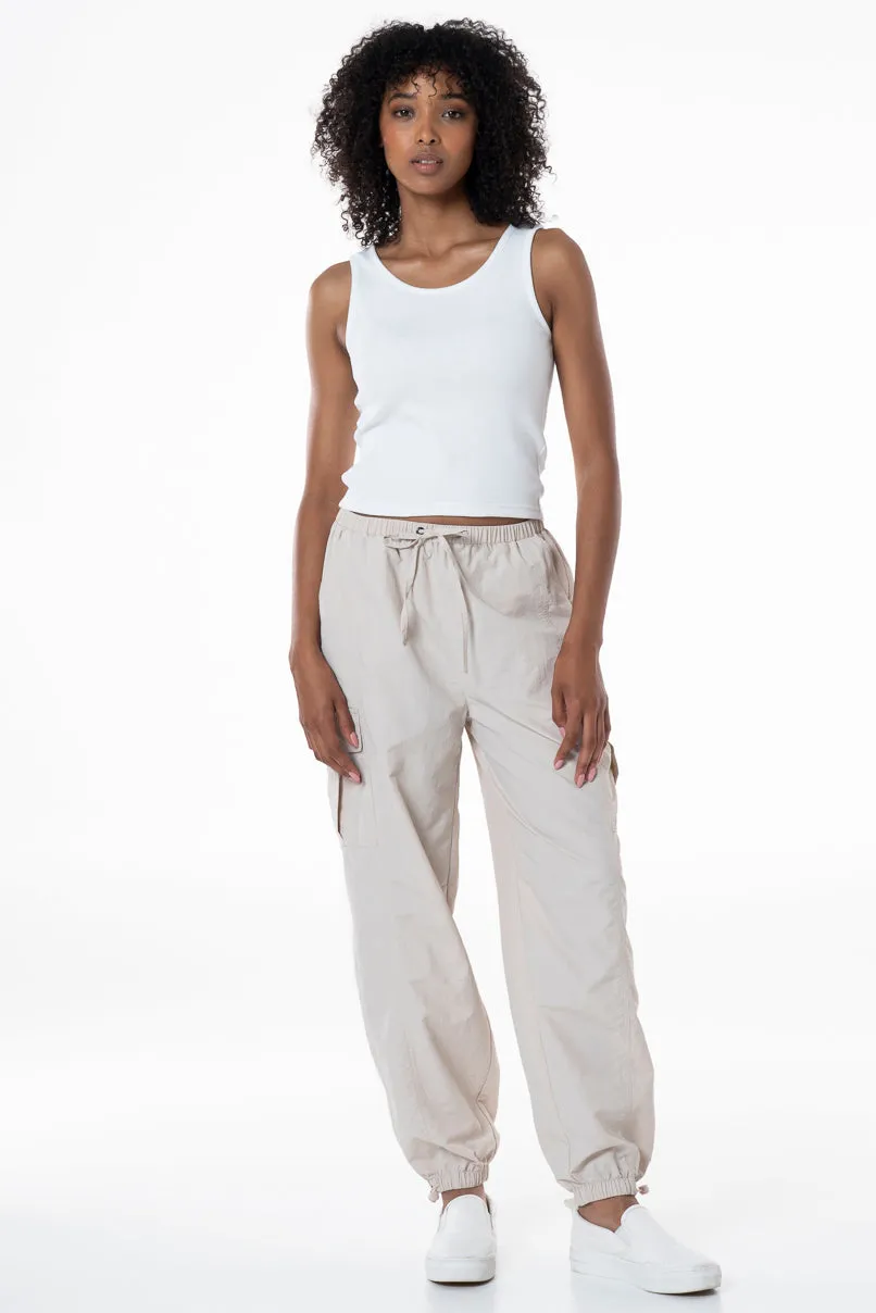 Parachute Pants _ 144095 _ Stone sold by Refinery
