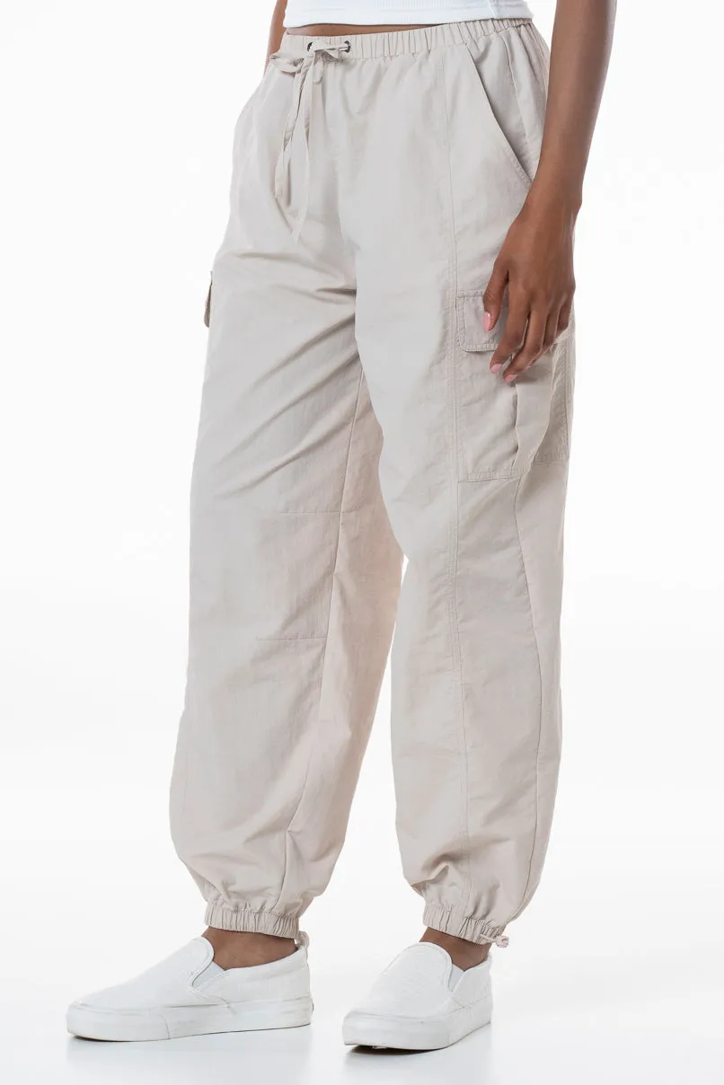 Parachute Pants _ 144095 _ Stone sold by Refinery product image thumbnail 4