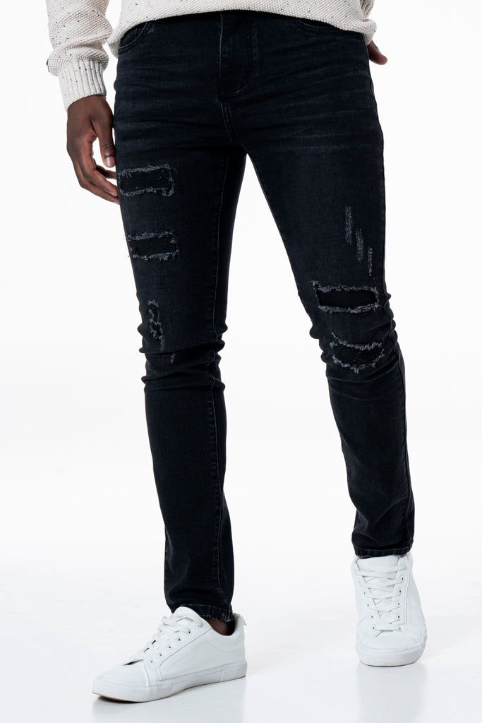 Rf02 Skinny Denim Jeans _ 136311 _ Black sold by Refinery