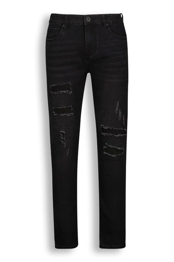 Rf02 Skinny Denim Jeans _ 136311 _ Black sold by Refinery product image thumbnail 2