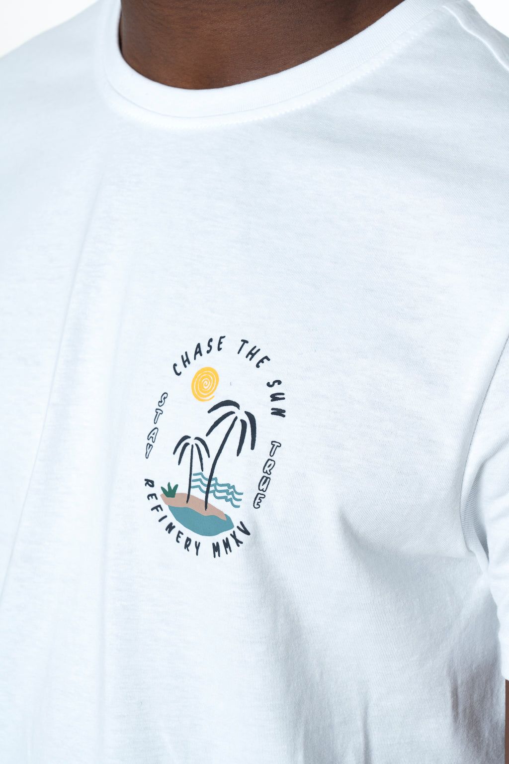 Branded T-Shirt _ 142512 _ Optic White sold by Refinery product image thumbnail 4