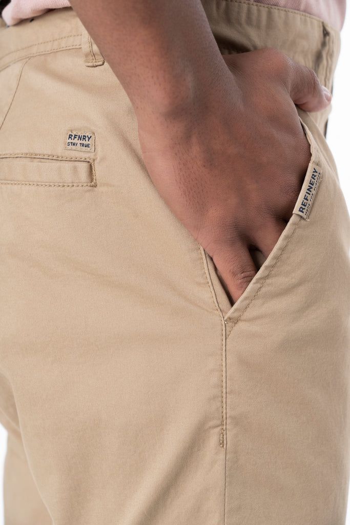 Chino Pants _ 131298 _ Stone sold by Refinery product image thumbnail 4