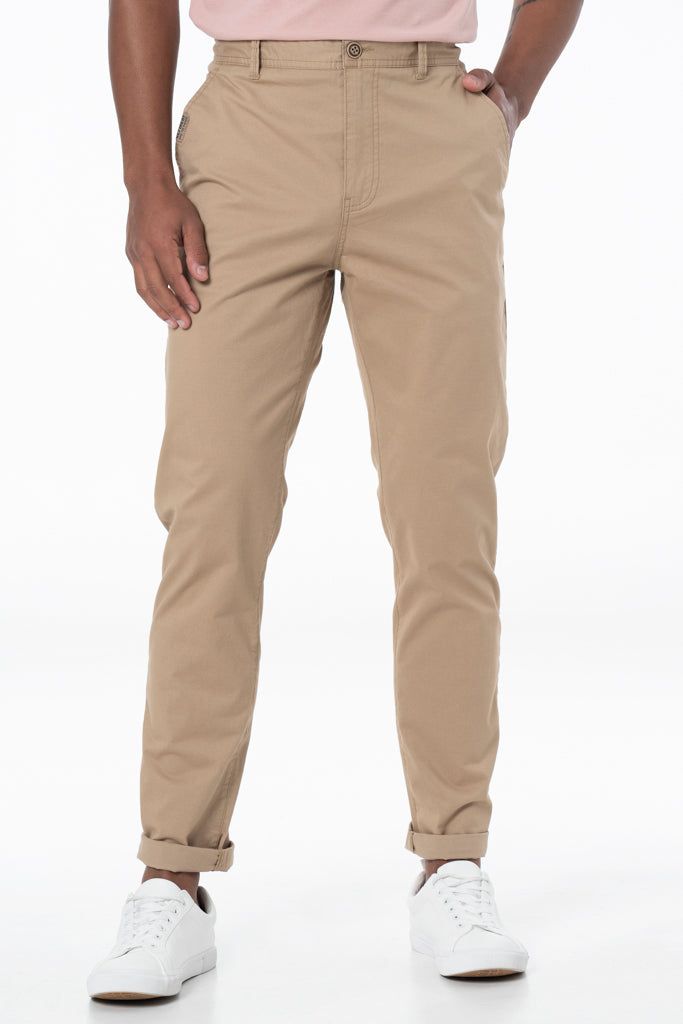 Chino Pants _ 131298 _ Stone sold by Refinery