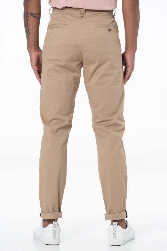 Chino Pants _ 131298 _ Stone sold by Refinery product image thumbnail 3