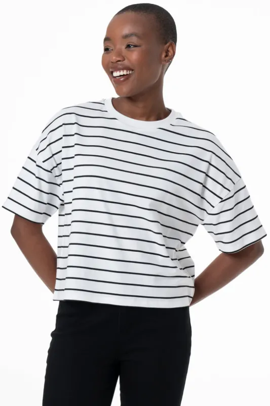 Striped T-Shirt _ 146429 _ Milk sold by Refinery