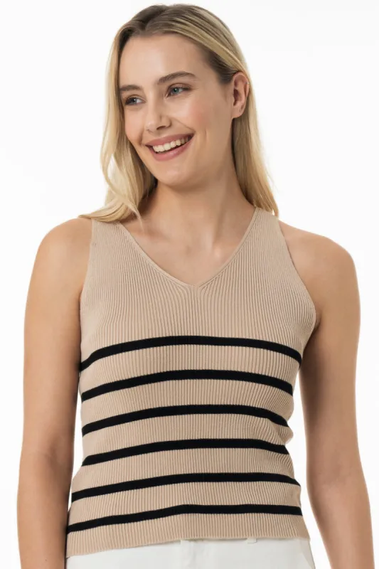 Knit Tank Top sold by Refinery
