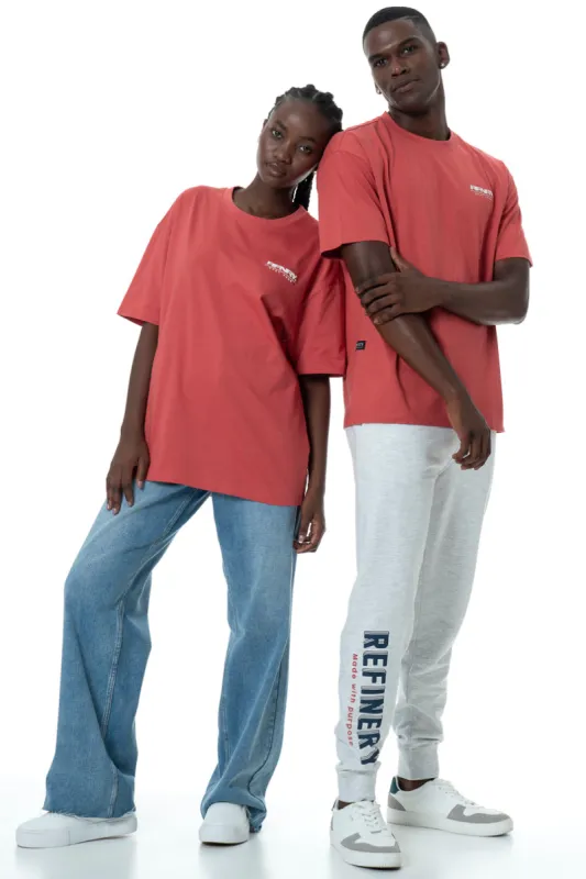 Unisex Branded T-Shirt _ 146135 _ Red sold by Refinery