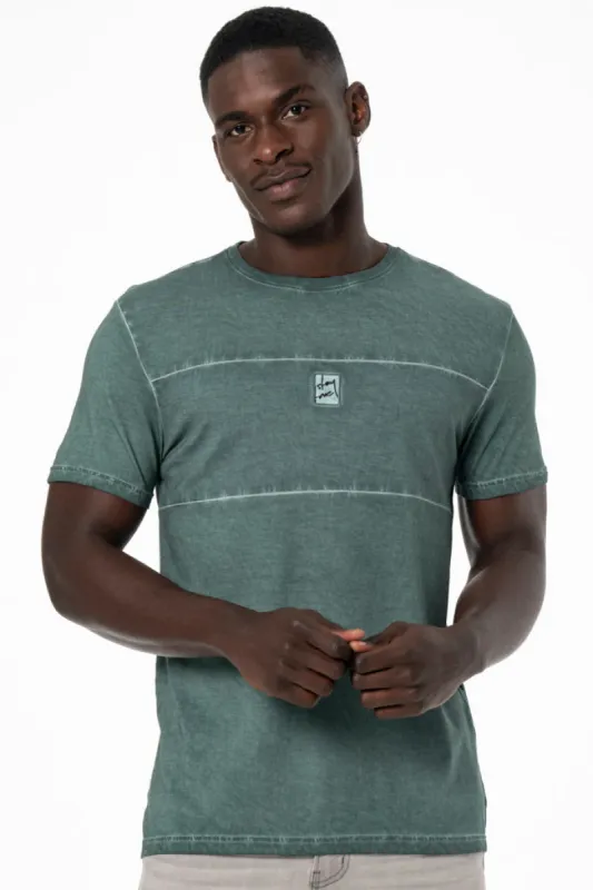 Dirty Dye T-Shirt _ 140489 _ Green sold by Refinery