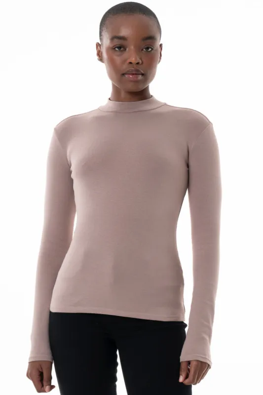 Fitted Top _ 145793 _ Brown sold by Refinery
