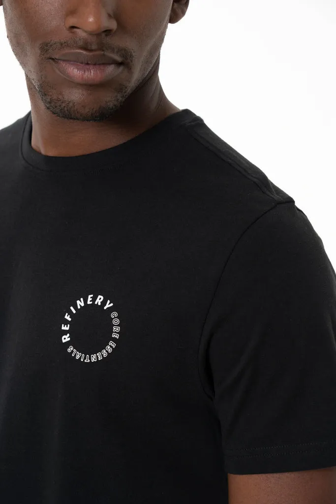 Branded T-Shirt _ 141366 _ Black sold by Refinery product image thumbnail 3
