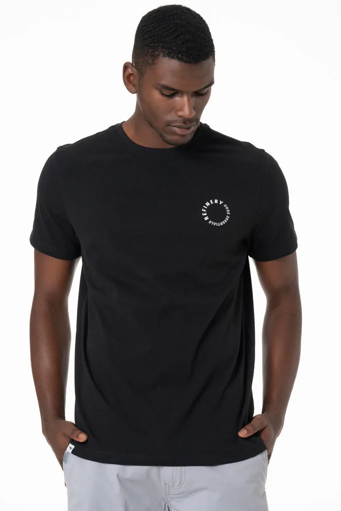 Branded T-Shirt _ 141366 _ Black sold by Refinery
