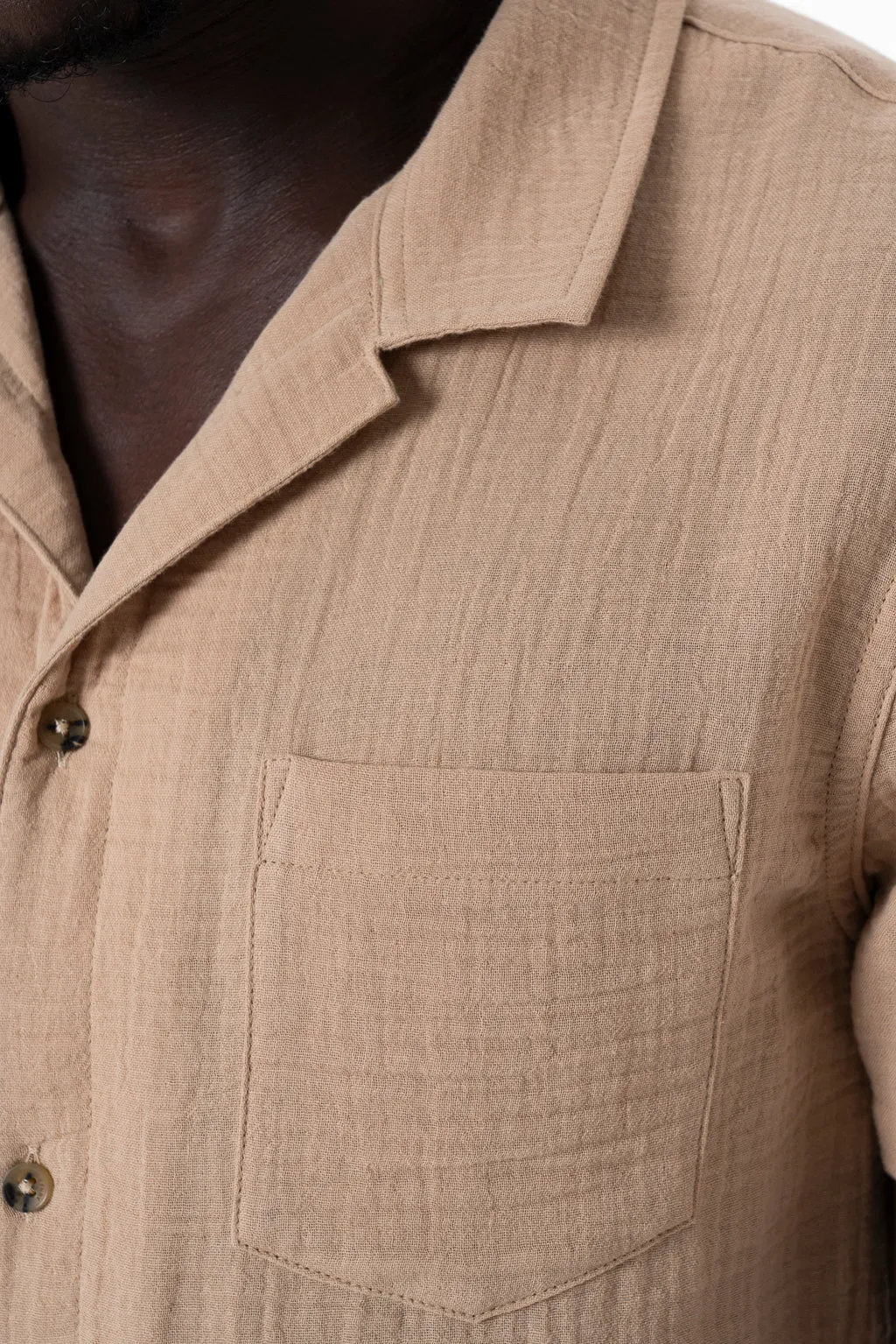 Gladneck Shirt _ 141631 _ Biscuit sold by Refinery product image thumbnail 5