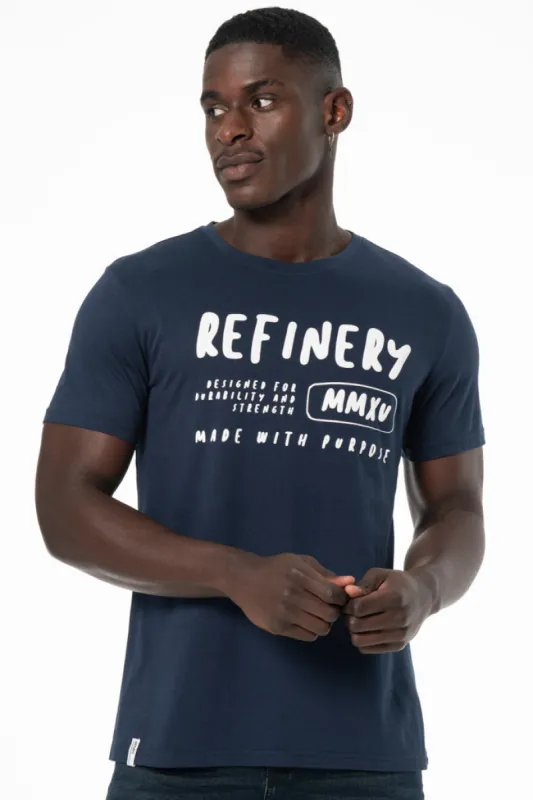 Branded T-Shirt _ 140506 _ Black sold by Refinery