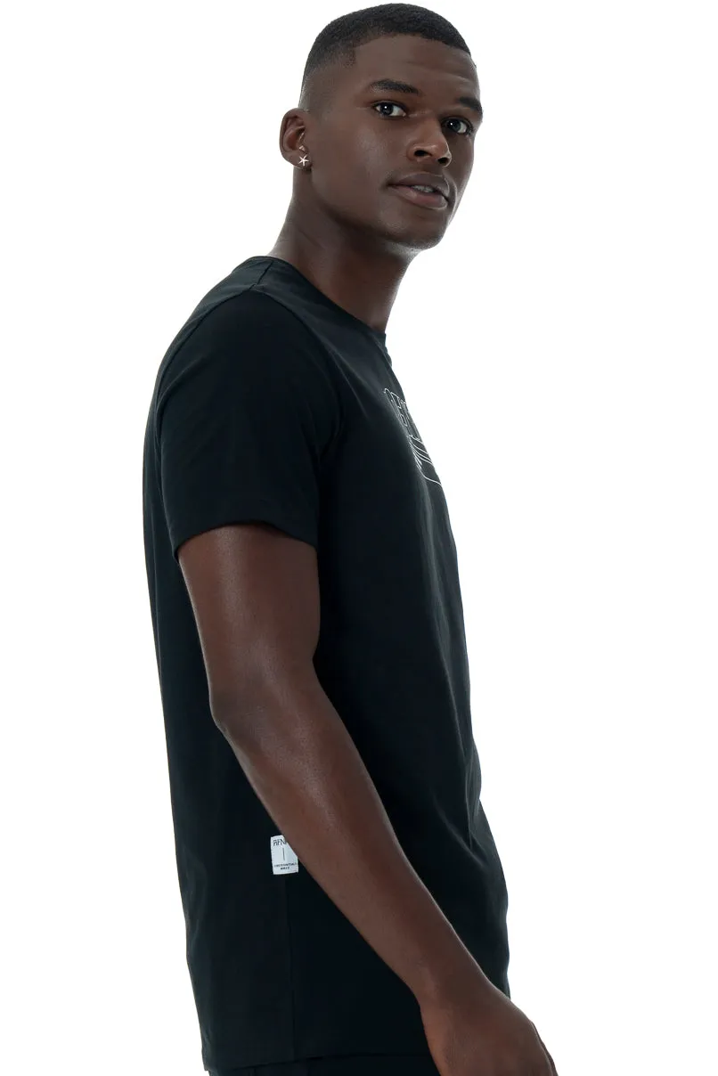 Branded T-Shirt _ 145330 _ Black sold by Refinery product image thumbnail 2