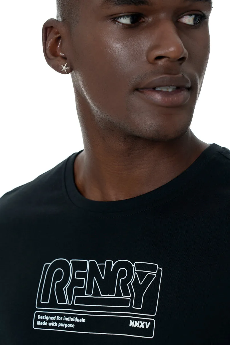 Branded T-Shirt _ 145330 _ Black sold by Refinery product image thumbnail 4