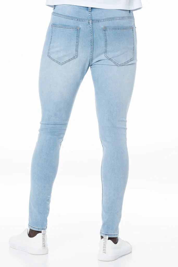 Rf10 Super-Skinny Denim Jeans _ 131321 _ Light Wash sold by Refinery product image thumbnail 5