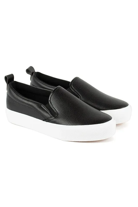 Slip-On Sneaker _ 141410 _ Black sold by Refinery