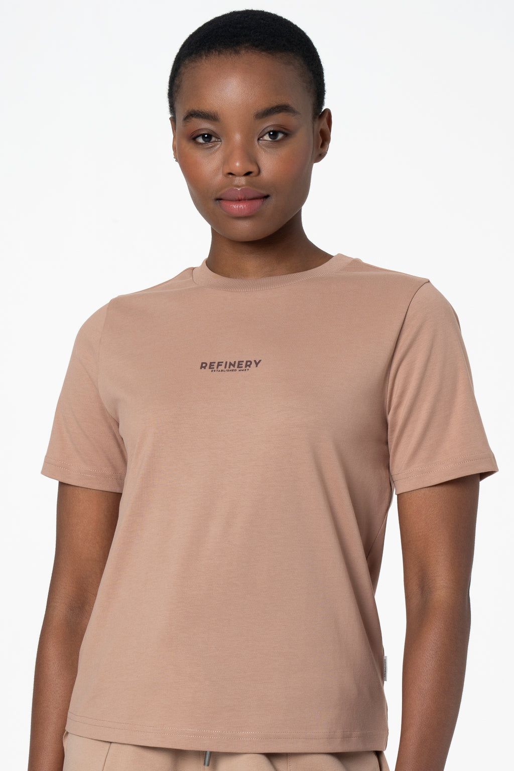 Branded T-Shirt _ 143190 _ Dusty Pink sold by Refinery