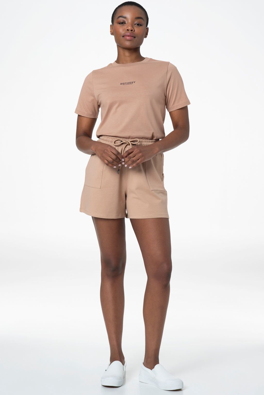 Branded T-Shirt _ 143190 _ Dusty Pink sold by Refinery product image thumbnail 5