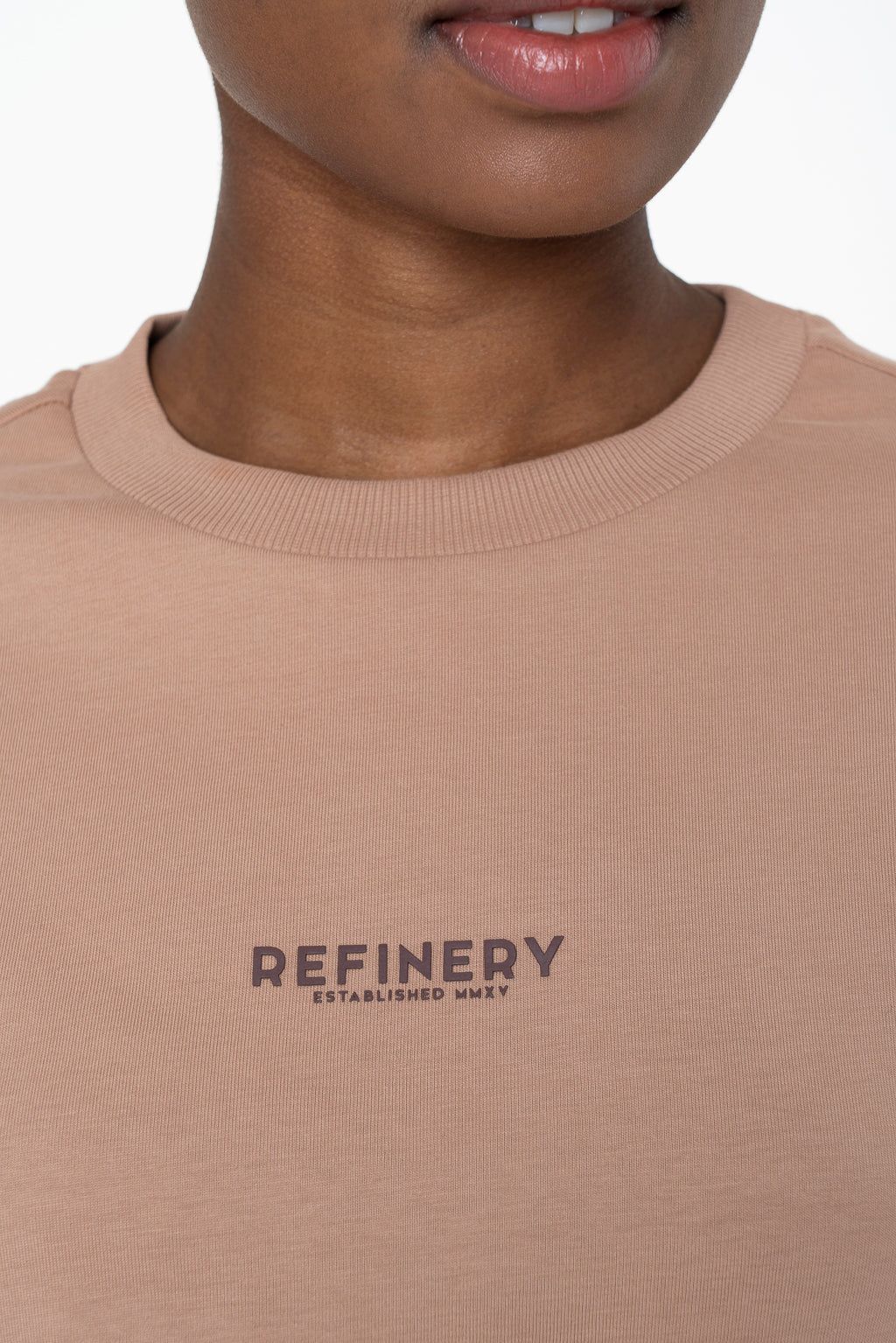 Branded T-Shirt _ 143190 _ Dusty Pink sold by Refinery product image thumbnail 4