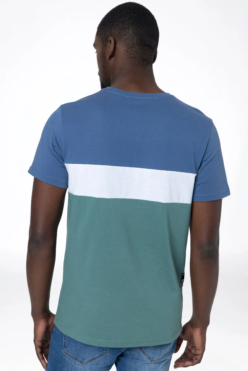 Branded T-Shirt _ 142508 _ Blue sold by Refinery product image thumbnail 3