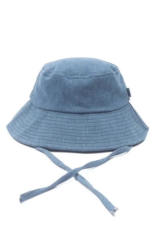 RaJu ♥ DENIM BUCKET HAT /追跡付 Apple Logo