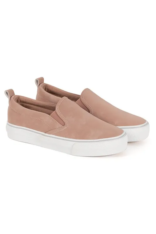 Slip-On Sneaker _ 144051 _ Peach sold by Refinery