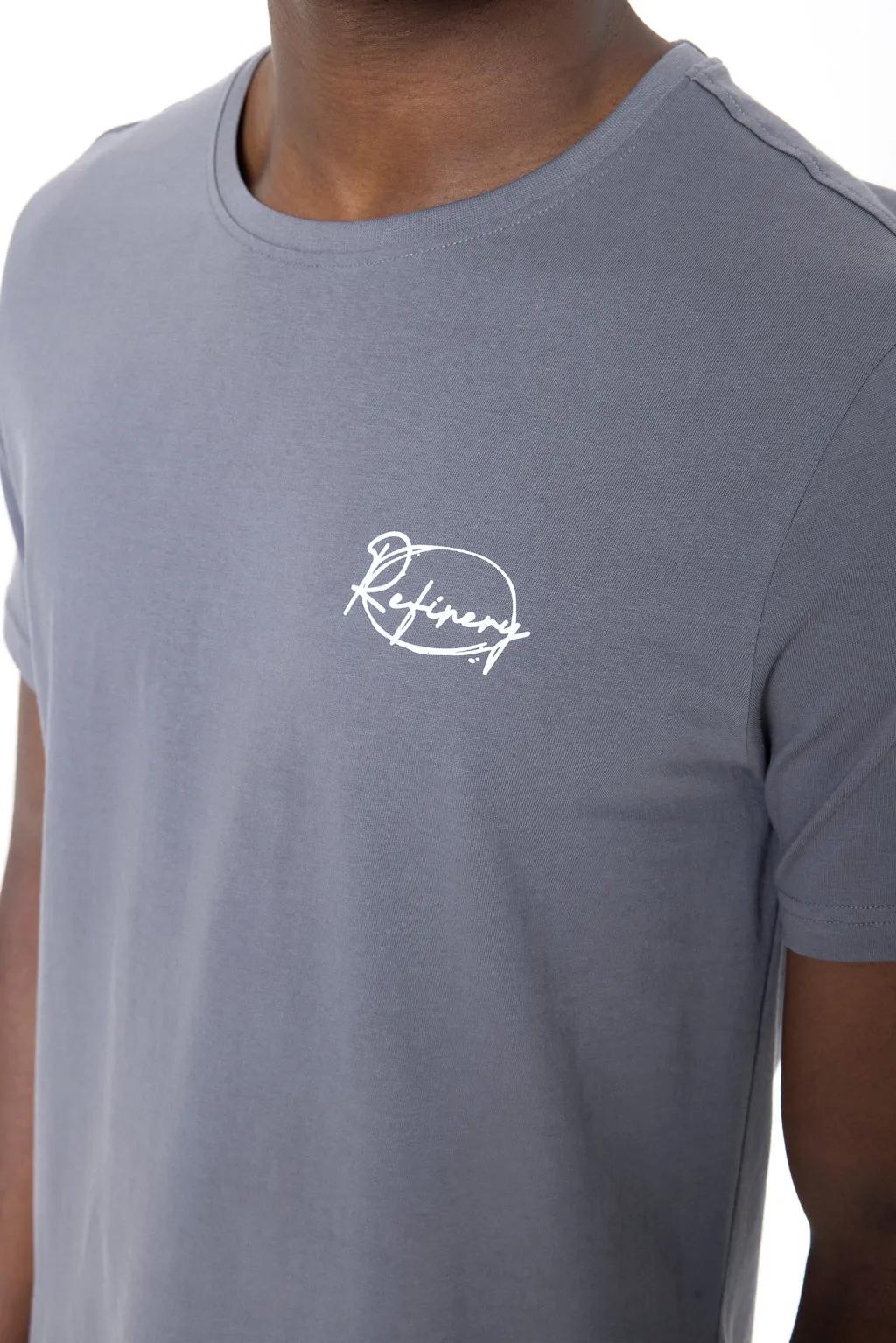 Branded T-Shirt _ 142509 _ Charcoal sold by Refinery product image thumbnail 2