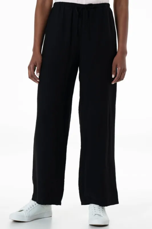 Wide Leg Pants _ 142861 _ Black sold by Refinery