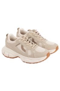 Chunky Style Sneaker _ 146160 _ Natural sold by Refinery
