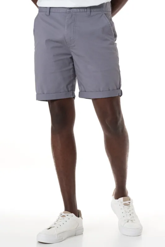 Chino Shorts _ 151710 _ Dark Grey sold by Refinery