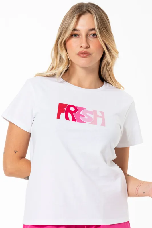 Statement T-Shirt _ 141565 _ White sold by Refinery